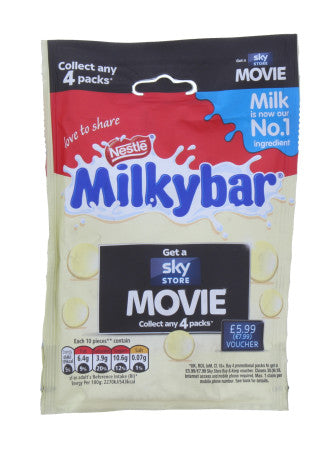 Milkybar Buttons Share Bag 108g