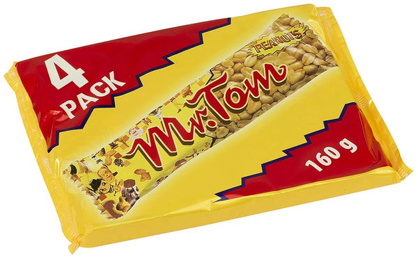 Mr Tom Peanut Bar 4pk