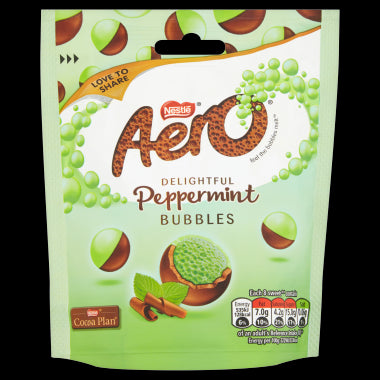 Nestle Aero Peppermint Bubbles Bag 102g