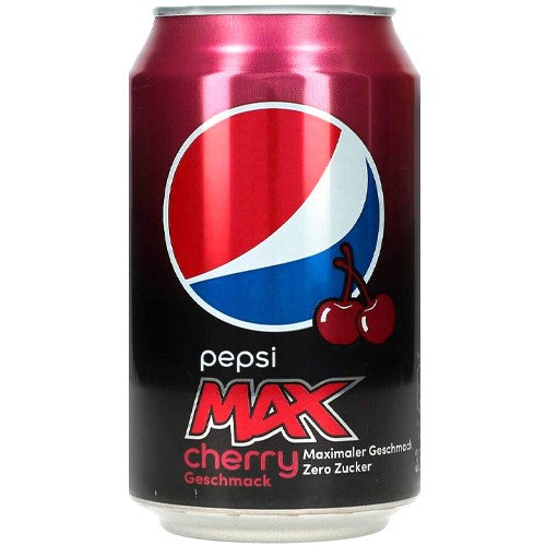 Pepsi Max Cherry. Can 330ml