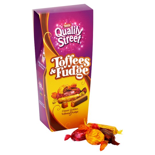 Quality Street Toffee & Fudge Ctn 3 265g