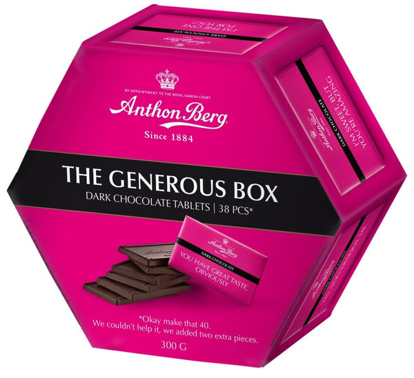 Anthon Berg The Generous Box Dark 300g