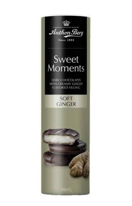 Anthon Berg Sweet Moments Soft Ginger 100g