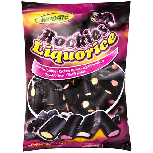 Woogie Liquorice Rockies 400g