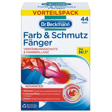 Dr. Beckmann Farb & Schmutz Fanger Chust. 44 / 48pcs