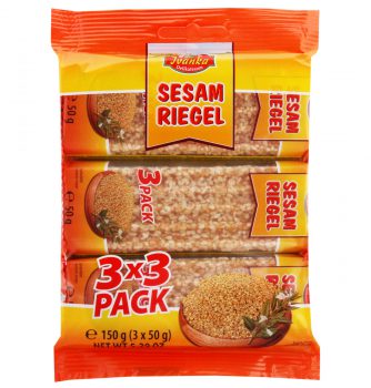 Ivanka Sesam Riegel 3x3 Pack 150g