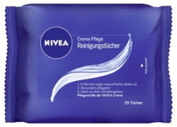 Nivea Creme Pflege Reinigungstucher 25pcs