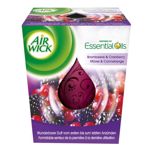 Air Wick Brombeere Cranberry Candle 105g