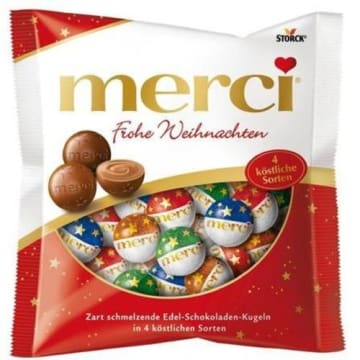 Merci Frohe Weihnachten Candy 120g