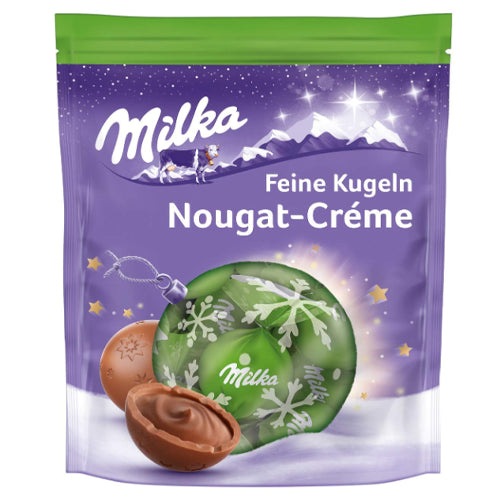 Milka Feine Kugeln Nougat Creme Cuk 90g