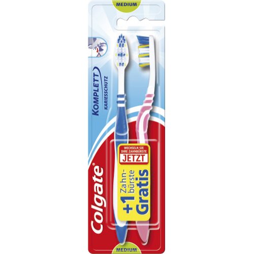 Colgate Komplett 8 Medium Brush 2 pcs