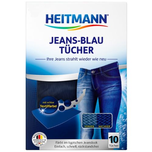 Heitmann Jeans-Blau Tucher Wipes 10pcs