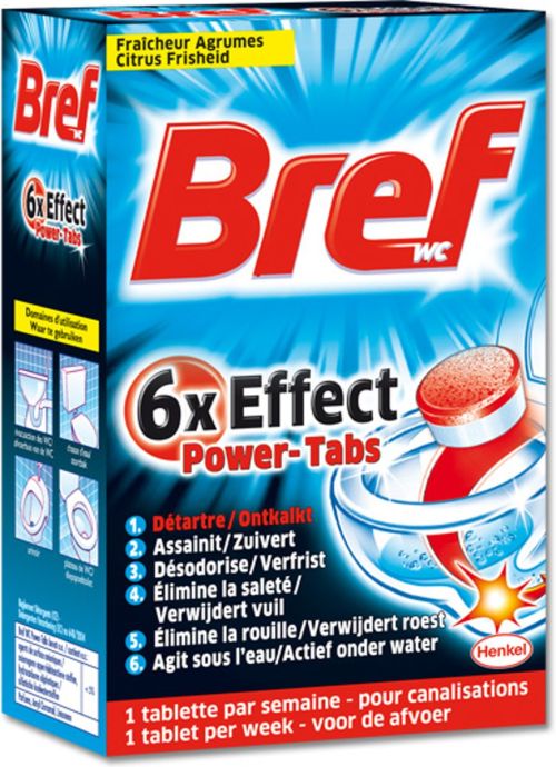 Bref 6xEffect Power Tabs WC 8pcs 200g