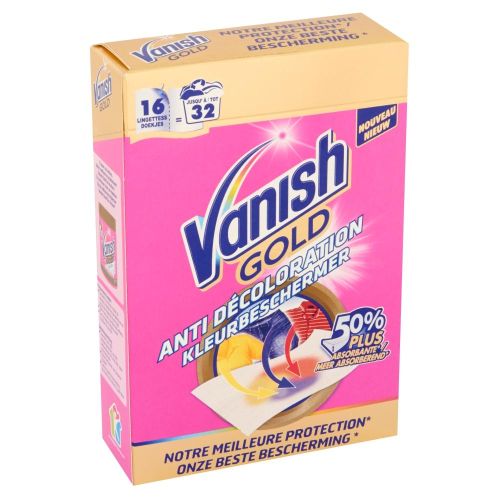 Vanish Gold Catcher Wipes Color 16 / 32pcs