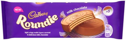 Cadbury Roundie Milk Chocolate Biscuits 5pcs 150g