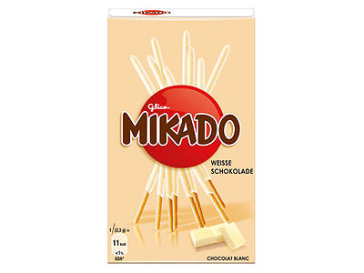 Mikado Weisse Schokolade Sticks 75g