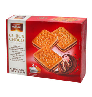 Feiny Biscuits Cubus Choco Biscuits 180g