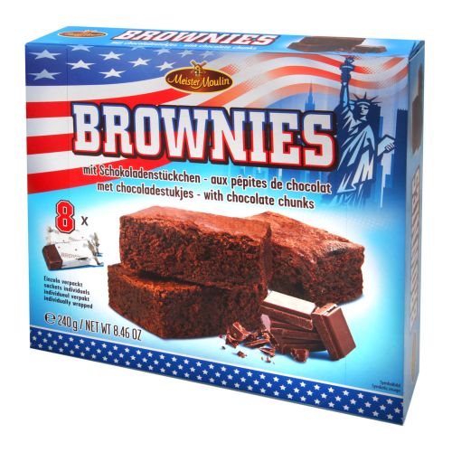 Meister Moulin Brownies 8pcs 240g