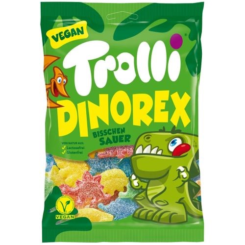 Trolls Dinorex Xtra Sour Vegan 200g