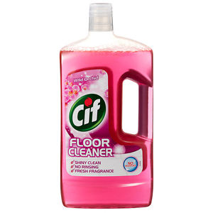 Cif Floor Cleaner Wild Orchid Liquid Floors 1L