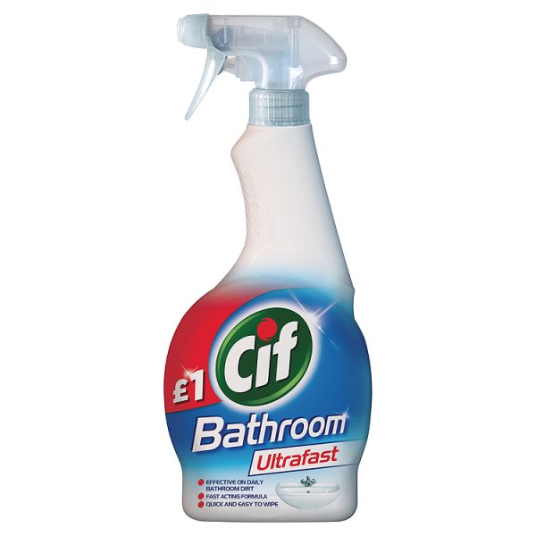 Cif Bathroom Ultrafast Spr 450ml