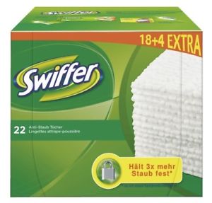 Swiffer Dry Mop Cloths 22 pcs