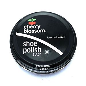 Cherry Blossom Shoe Polish Black 50ml