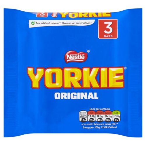 Nestle Yorkie Original Bars 3pcs 138g