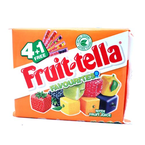 Fruit-Tella Favorites With Fruit Juice Gums 5x41g