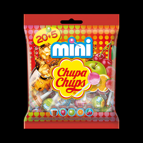 Chupa Chups Mini Lollipops 25pcs 150g