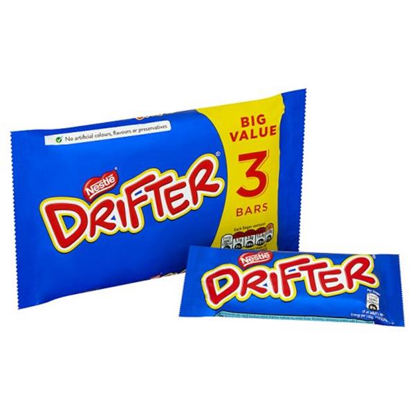 Nestle Drifter Bars 3pcs 144g