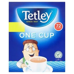 Tetley One Cup Tea 72 pcs