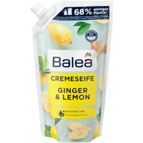 Balea Creme Seife Ginger Lemon Soap Stock 500ml