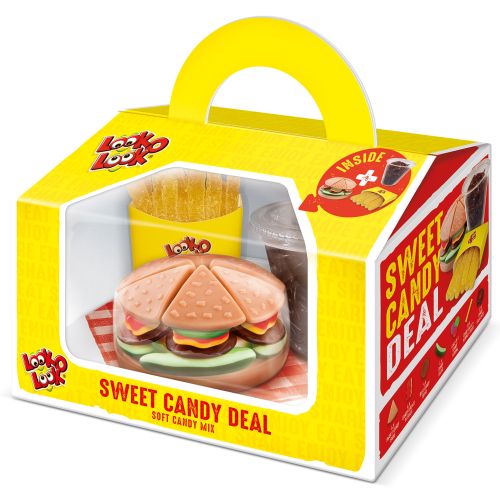 Look-O-Look Sweet Candy Deal Hamburger Jelly beans 280g