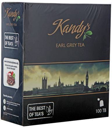 Kandy's Earl Gray Tea 100pcs 200g