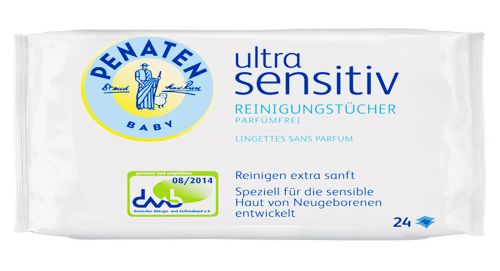 Penaten Ultra Sensitive Wet Wipes 24 pcs