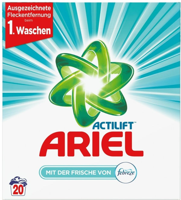 Ariel Febreze Universal Powder 20 p, 1.3 kg