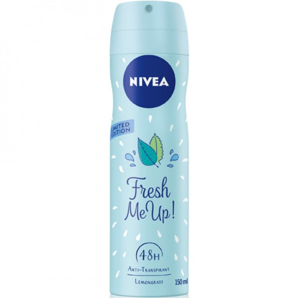 Nivea Fresh Me Up Lemongrass Deo 150ml