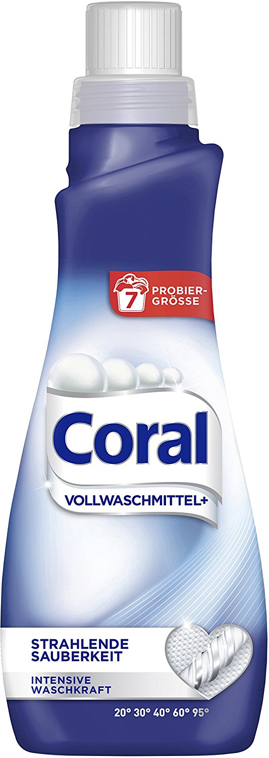 Coral Vollwaschmittel + Gel 7p 490ml