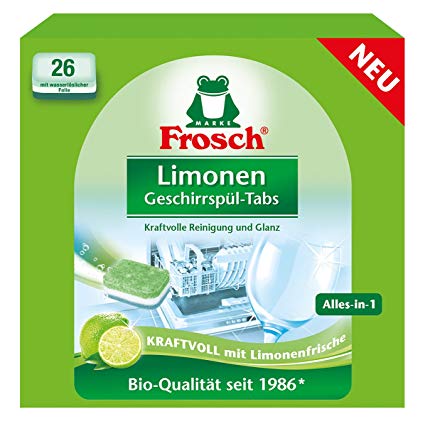 Frosch Limonen Geschirrspul Tabs 26pcs 520g