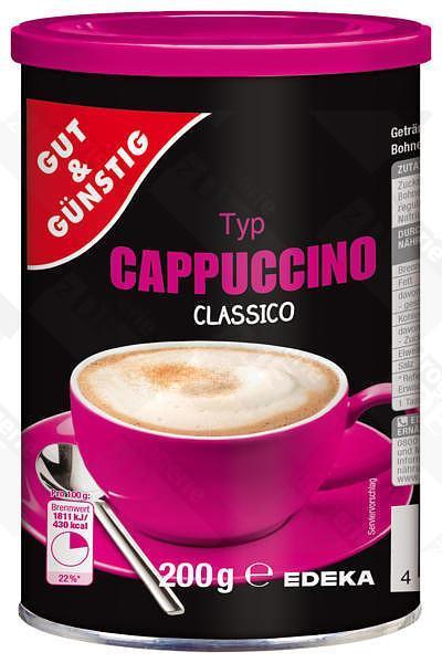 G&G Cappuccino Classico Can 200g