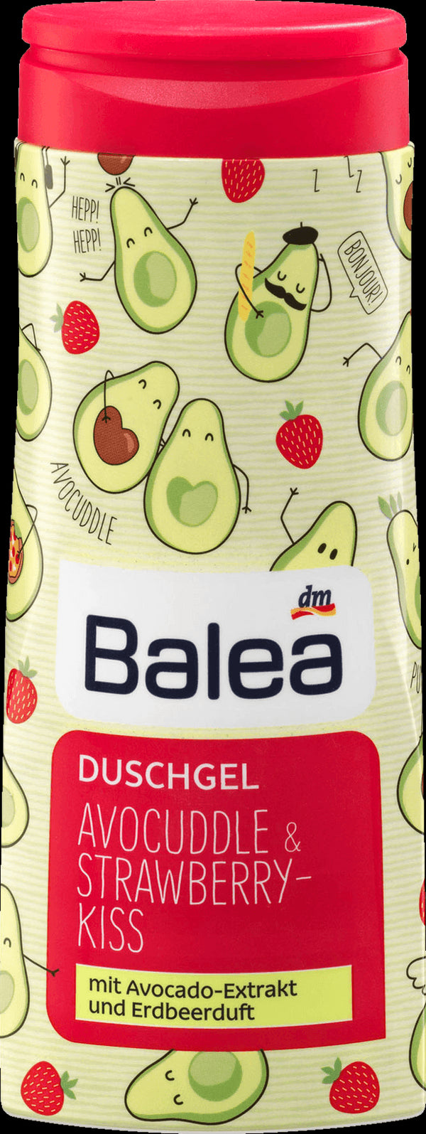 Balea Duschgel Avocuddle Strawberry Kiss Gel 300ml