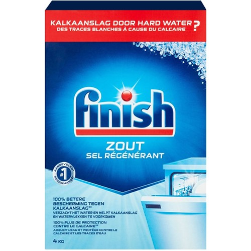 Finish Zout Sel Regenerant Salt 4kg