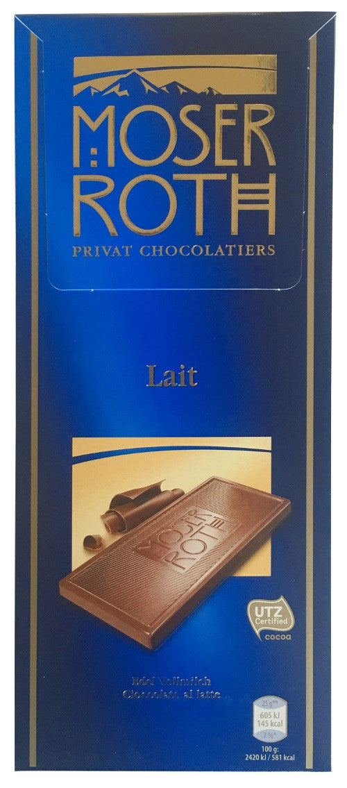 Moser Roth Lait Chocolate 125g