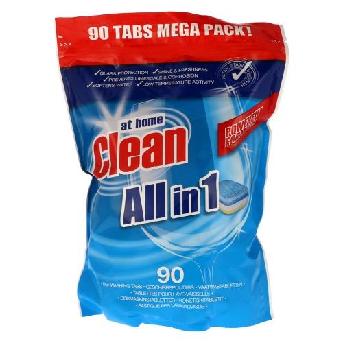 At Home Clean All in 1 Tabs 90pcs 1.8kg