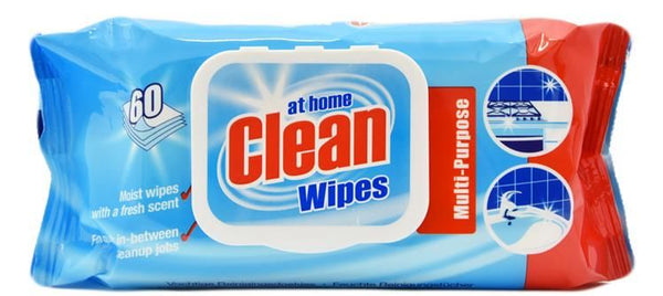 At Home Wipes Multi Purpose Wipes 60pcs