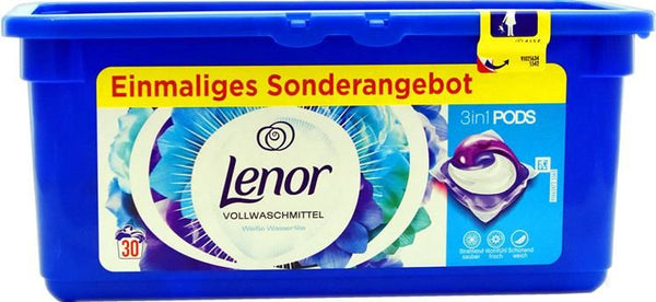 Lenor 3in1 Pods Universal Wasserlilie 30p 792g