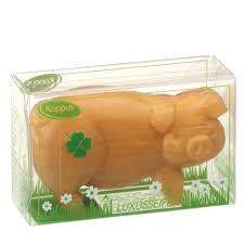 Kappus soap figurine golden pig 100g