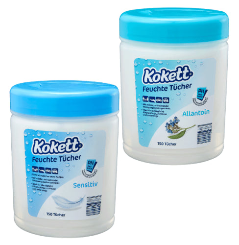 Kokett Sensitiv / Allantoin Wipes 150pcs