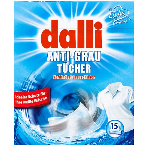 Dalli Anti-Grau Tucher Wipes 15pcs